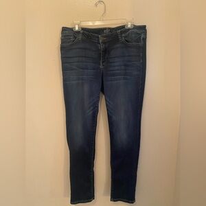 Soho Women's Dark Blue Boyfriend Jeans